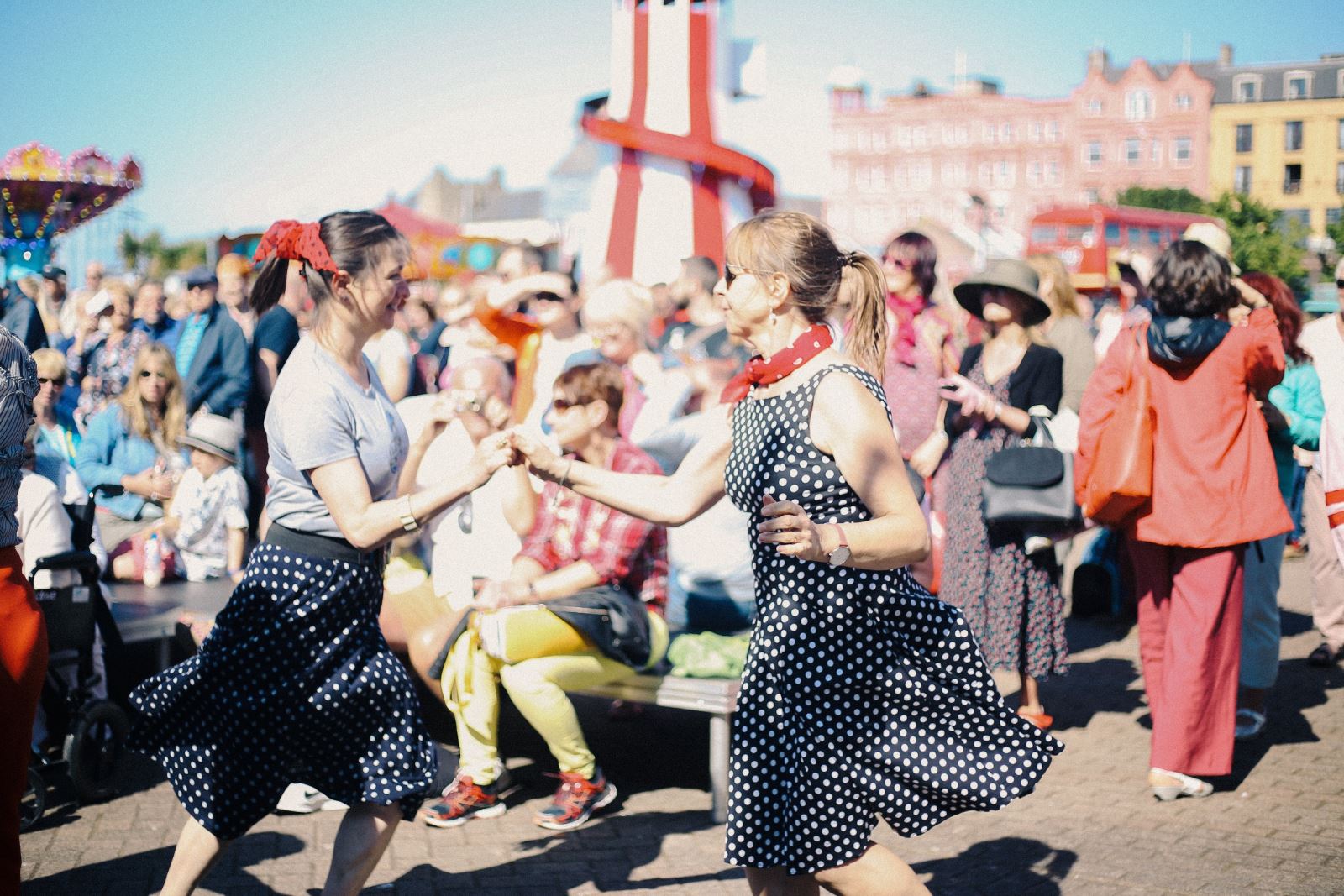 Dancing at Seaside Revival Bangor